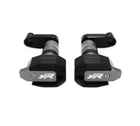 Curseurs Cadre Protection Anti-Chute pour Moto, Patins De Cadre, Protection De Carénage, Coussinets De Protection pour B&MW S1000XR S1000 XR S 1000XR 2010-2018 Protection Anti-Chute(Titane)