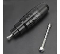 Curseurs Cadre Protection Anti-Chute pour Pot D'échappement De Moto pour Kawasaki Z1000/SX Z900/RS Z800 Z750 ZX10R ER6N ZX6R Z250 Anti-Collision Moto(Noir 2)