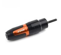 Curseurs Cadre Protection Anti-Chute pour Pot D'échappement De Moto pour Yamaha FJR 1200 1300 FJR1200 FJR1300 2003-2022 Moto Anti-Crash Contr(Orange)