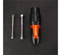 Curseurs Cadre Protections Anti-Collision pour BMW K1200S K 1200S, Protections D'échappement Moto Anti-Chute Protector(Orange)