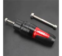 Curseurs Cadre Protections D'échappement pour Yamaha FJR1300 FJR 1300 2004-2015, Protections De Cadre, Protection Anti-Chute Moto Anti-Crash Contr(Rouge 2)