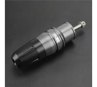 Curseurs Cadre Protections D'échappement pour Yamaha FJR1300 FJR 1300 2004-2015, Protections De Cadre, Protection Anti-Chute Moto Anti-Crash Contr(Titane)