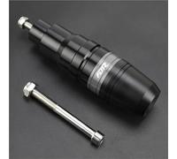 Curseurs Cadre Protections D'échappement pour Yamaha FJR1300 FJR 1300 2004-2015, Protections De Cadre, Protection Anti-Chute Moto Anti-Crash Contr(Titane 1)