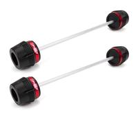 Curseurs Cadre Protections Essieu Protection De Fourche Avant Et Arrière pour X-ADV 750 XADV 2019-2025 Anti-Chute Moto Accessoires(Rouge,Avant Arrière)
