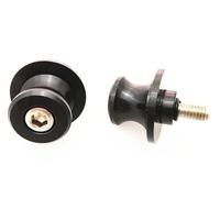 Curseurs De Bras Oscillant M6 pour Ya&ma&ha MT03 MT-03 MT 03 2006-2016, Bobines De Bras Oscillant, Vis De Support, Curseur 6 Mm(Black-6mm)