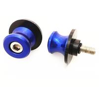 Curseurs De Bras Oscillant M6 pour Ya&ma&ha MT03 MT-03 MT 03 2006-2016, Bobines De Bras Oscillant, Vis De Support, Curseur 6 Mm(Blue-6mm)