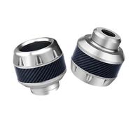 Curseurs de cadre de fourche - 2 protections d'essieu, protection contre les chocs de roue en d'aluminium | Défense contre les accidents de moto, pour vélos de Sport de rue, contrôle de