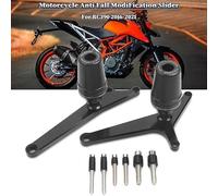 Curseurs De Cadre Moto Fit Use for RC390 RC 390 2016-2021 2017 2018 2019 2020 Motorcycle Falling Protection Frame Slider Fairing Guard Crash Protector(Titanium)