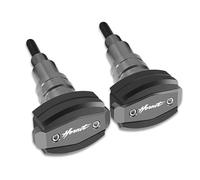Curseurs De Cadre Moto Motorcycle Accessories CNC Frame Sliders Falling Protection Crash Protectors Fit Use for Hornet CB600F 2007-2011 2012(Titanium)