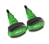 Curseurs De Cadre Moto Motorcycle Accessories CNC Frame Sliders Falling Protection Crash Protectors Fit Use for Hornet CB600F 2007-2011 2012(Green)