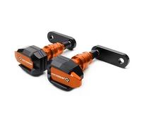 Curseurs De Cadre Moto Motorcycle CNC Falling Protection Frame Slider Fairing Guard Crash Protector Fit Use for NC700X NC700S NC 700X 700S 2012 2013(NC700X-Orange)