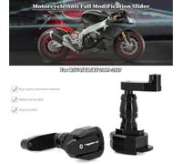 Curseurs De Cadre Moto Motorcycle Falling Protection Frame Sliders Fairing Guard Crash Pad Protector Fit Use for RSV4/RR/RF 2009-2017 2016 2015 2014(Black)