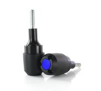 Curseurs De Cadre Moto, Protection Contre Les Chutes, Coussinet Chocs pour Y&amaha MT-09 Sport Tracker 2015 - 2016 Pièces de Protection(Type 2 Blue)