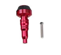 Curseurs De Cadre Moto Universal 10mm Motorcycle Frame Slider M10 Falling Crash Protector Rod Motorbike Anti-Falling Engine Protection Stick 1pc/2pcs(1pc Red)