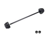 Curseurs de Collision Protections D'axe Roue Et Fourche Avant Arrière Moto pour Ducati Panigale Streetfighter V4 V4SP V4S SP2 V4R V2 Bayliss 2021-2024 Essieu Fourche Crash Moto(Noir,Arrière)