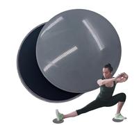 Curseurs d'entraînement pour tapis - Disque glissant d'exercice latéral | Disques glissants de fitness | 2 patins coulissants double face | Patins d'exercice antistatiques, coussin de yoga pour