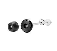 Curseurs D'essieu De Fourche Roue Protections De Cadre Avant Et Arrière pour Ducati Monster 1200, 1200S 1200R - Patins Protection Anti-Chute Essieu Roue Moto(Ensemble 3)