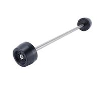 Curseurs D'essieu, Protection Contre Les Chocs De Roues Moto, Accessoires pour Ninja H2 H2R pour 650 Protection du Cadre(Noir)