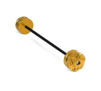 Curseurs Essieu Fourche Roue Avant Arrière Moto Capuchon Protection Contre Collisions pour CB750 pour Hornet CB 750 pour Hornet 2023-2025 Protection Contre Les collisions(Arrière Or)
