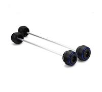 Curseurs Moto Avant Et Arrière Essieu Fourche Crash Slider Protecteur Roue pour MT09 MT-09 MT09 SP MT 09 SP 2024 2025 MT09SP Curseurs Cadre(F-R-Blue)