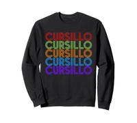 Cursillo coloré Arc-en-Ciel Retreat Faith DeColores Sweatshirt