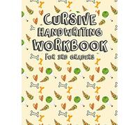 Cursive Handwriting Workbook For 3rd Graders: 85 Pages, Ages 8 To 10, 3rd Grade Practice Handwriting, Tracing, Letters.Halloween Cursive Handwriting Practice
