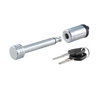 CURT 23501 Serrure d'attelage de remorque, diamètre de Broche de 1,27 cm, Compatible avec récepteur de 3,8 cm