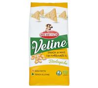 Curtiriso Le Veline Snack di Maïs Scrokkinati Biologico Collations de maïs bio 100 g