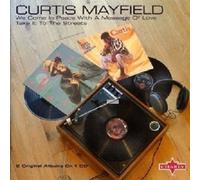 CURTIS MAYFIELD - WE COME IN PEACE WITH A MESSAGE OF LOVE/TAKE IT TO CD NEUF