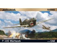 CURTISS P-40E WARHAWK - EDUARD PROFIPACK (6 Décos) 1/48 PLASTIC KIT