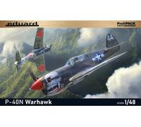CURTISS P-40N WARHAWK - EDUARD PROFIPACK (6 Décos) 1/48 PLASTIC KIT
