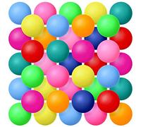 CURTT Lot de 300 Balles de Ping-Pong Balles de Tennis de Table 40 Mm Balles de Ping-Pong Balles Gonflables Divertissement Balle de Tennis de Table, Multicolore