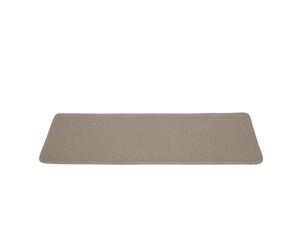CURVA Coussin d'Assise Pour Banc Taupe Bouclé