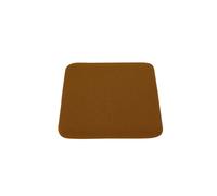 CURVA Coussin D'assise pour Tabouret Ambre Bouclé