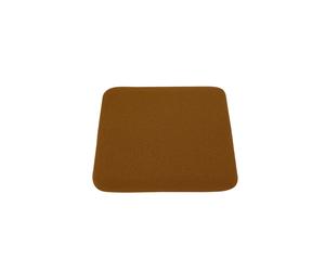 CURVA Coussin D'assise pour Tabouret Ambre Bouclé