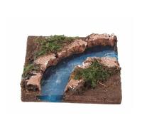 CURVA DI FIUME 14X14X14CM ACCESSORI PRESEPE