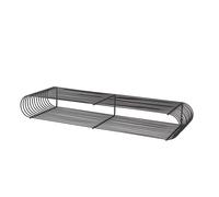 CURVA Étagère Noir 80,4 cm