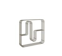 CURVA Etagère Présentoir Carré Taupe