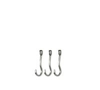 Ferm Living Crochet Curvature Lot de 3 Acier inoxydable