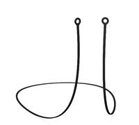 CURVD Cordon en silicone souple et durable de qualité supérieure | Fonctionne avec la plupart des bouchons d'oreilles avec embouts amovibles compatibles avec CURVD tous les jours, boucle silencieuse