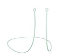 CURVD Cordon en silicone souple et durable pour un maintien pratique et sûr des bouchons d'oreille, écouteurs et écouteurs (menthe)