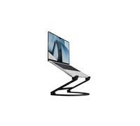 Twelve South Support d'ordinateur portable Curve Flex – Aluminium, réglable 10–17 pouces, noir mat