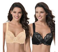 Curve Muse Soutien-Gorge Armatures Non doublé-x2-Black,Nude-90F