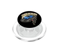 Curve on The Rail Circuit Miniature Virage Télécommande PopSockets PopGrip pour MagSafe