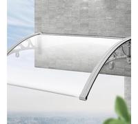 Curved Auvent de Porte et Fenêtres, Résistance aux Chocs Marquise for Terrasses, Balcons, Vérandas, Jardins, Hôtels, Cafés et Restaurants