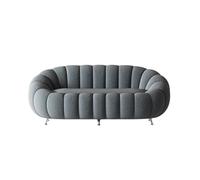Curved Sofa Overall Pumpkin Shaped Plush Upholstered Couch Cloud, Modern Deep Seat Boucle, for Living Room, Bedroom(7)