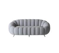 Curved Sofa Overall Pumpkin Shaped Plush Upholstered Couch Cloud, Modern Deep Seat Boucle, for Living Room, Bedroom(5)