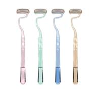 Curved Toothbrush, Crystal Handle Care | Gum Protection Deep Cleaning,