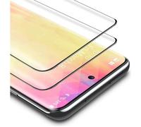 Curved Verre Trempé Samsung Galaxy S21 Ultra (6.8""), (2 Pièces) Protège-écran Phone Film Transparent HD 9H dureté Anti-Rayure