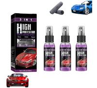 Curvefits Spray Nano Anti Rayures, Spray Anti-Rayures Et ImperméAble 3 En 1 Curvefit AméLioré, Polish Pour Voiture, Donne à Votre Voiture Brillance Et Protection Durable (90ml)